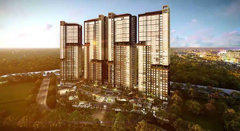 can ho tai du an palm garden keppel land quan 2