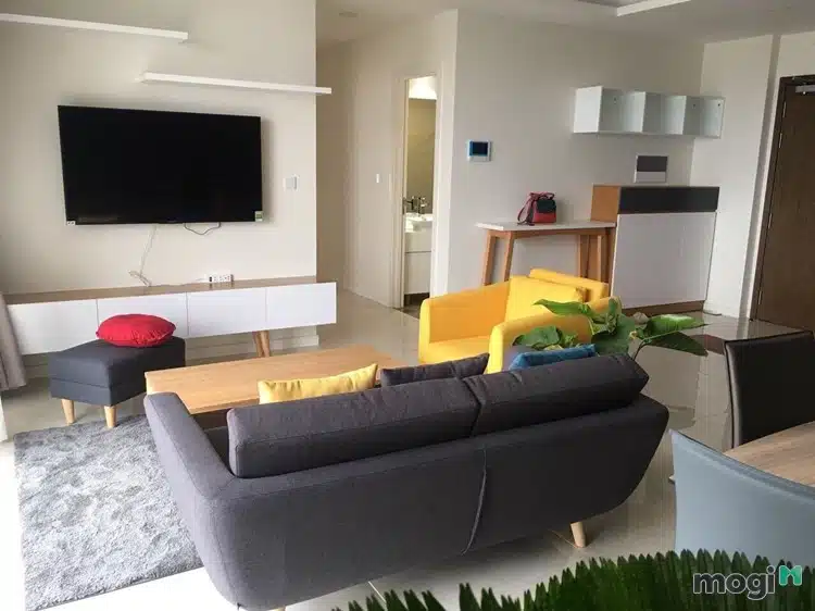 Cho thuê căn hộ Millennium, Quận 4, 107m2, 3PN