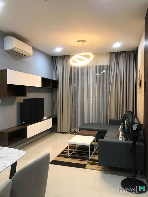 Cho thuê căn hộ Masteri Millennium, 2 phòng ngủ, 74m2, đầy đủ nội thất