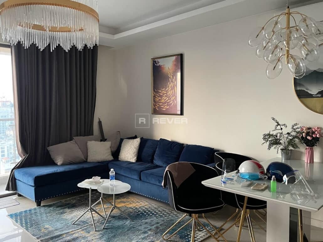 Căn hộ 3pn Masteri Millennium cho thuê lầu cao, full nội thất, diện tích 107m²