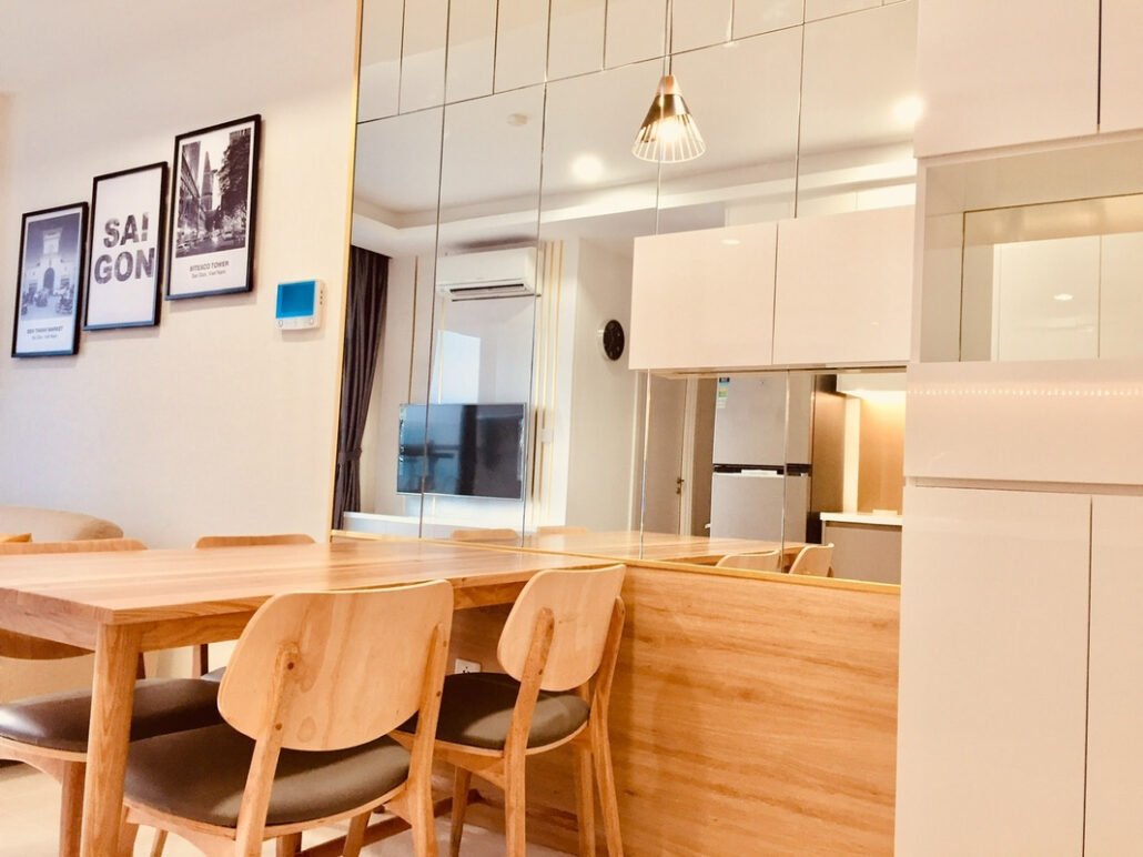 Căn hộ Millennium 2pn cho thuê, đầy đủ nội thất, diện tích 65,11 m²