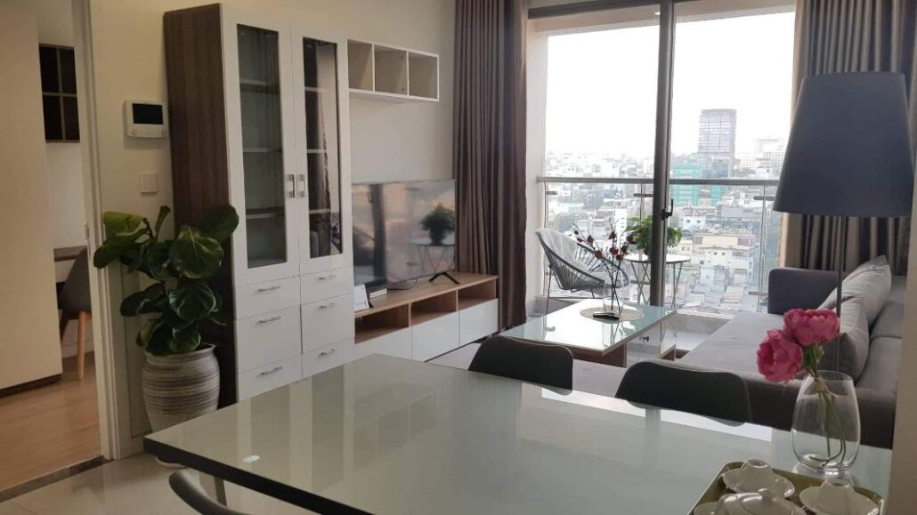 Bán căn hộ Millennium Quận 4 Tầng Trung View thành phố